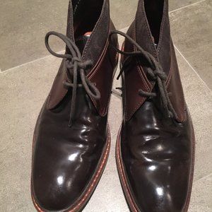 Mens Cole Haan x Nike Air Leather Ankle Boots